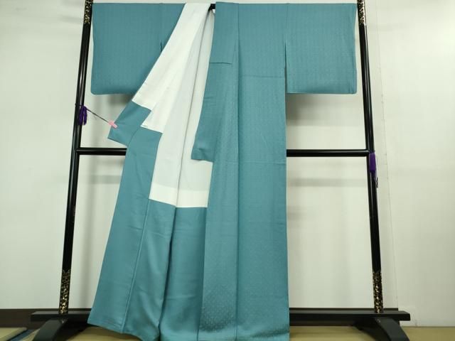 平和屋着物□極上 世界的友禅作家 千地泰弘監修 色無地 お召地 吉祥