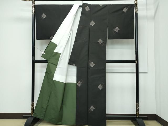 平和屋着物 上 本場大島紬 9マルキ 椿 s 5