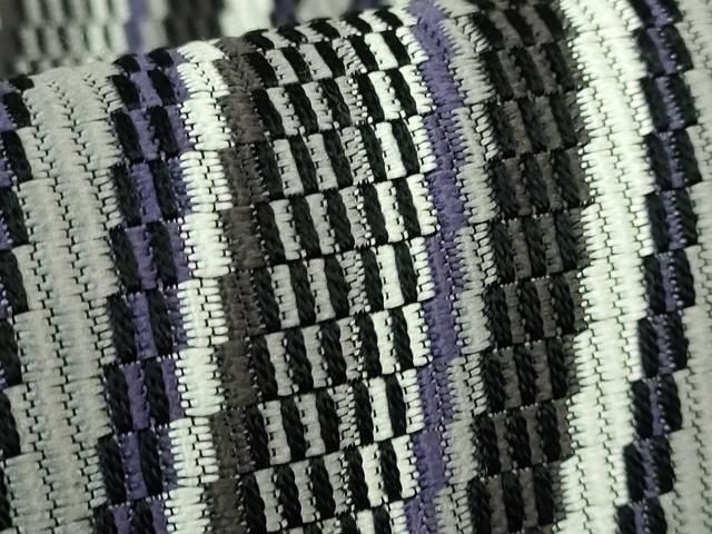 八寸名古屋帯 斜線文