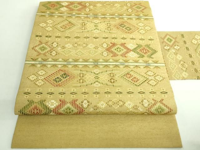 ♦︎きもの結♦︎本場琉球　読谷山花織　紬地　正絹♦︎sa018 ♦︎きもの結♦︎本場琉球 読谷山花織 紬地 正絹♦︎sa018