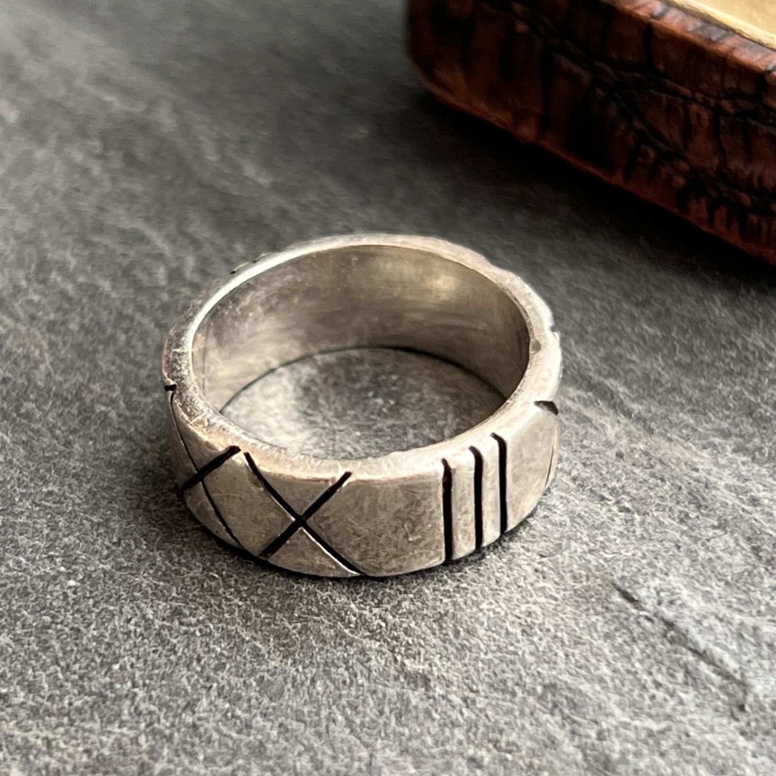 シルバー　925 ヴィンテージ　リング　90s メキシコ リング 指輪 メキシカン ジュエリー ヴィンテージ シルバー 925（R068