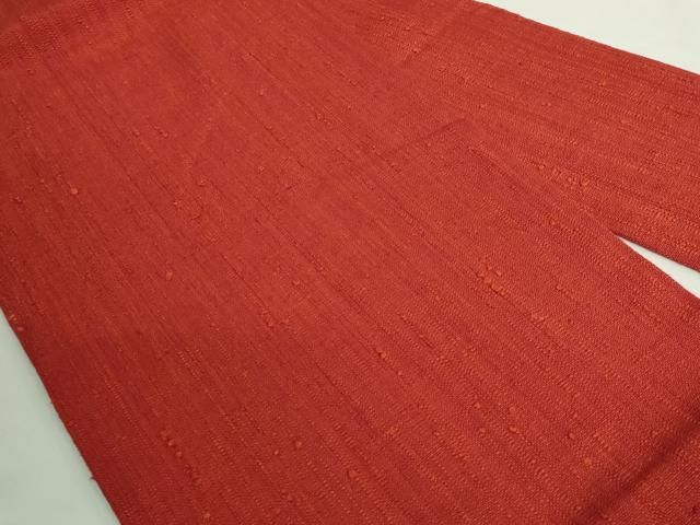 平和屋着物 上 浦野理一 経節紬 九寸名古屋帯 栗梅色地 kh 5