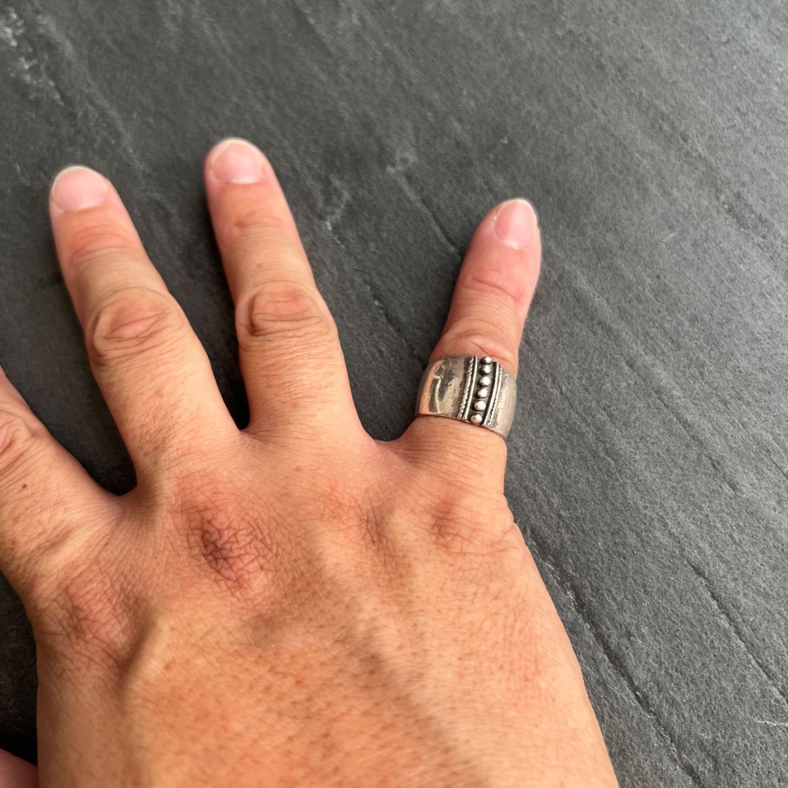メキシコ製 シルバー925 リング EAS 925 刻印 ヴィンテージ タスコ