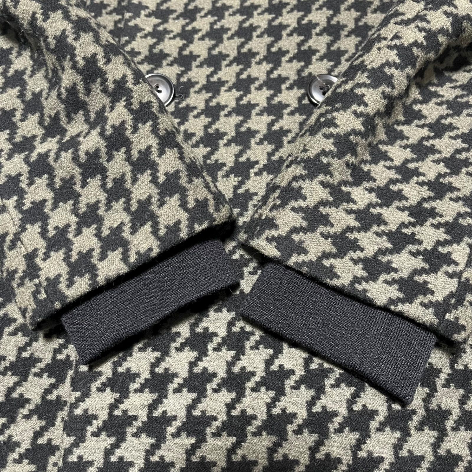 ま*ん様 未使用級 PSポールスミス チェスターコート 千鳥柄 Mサイズ