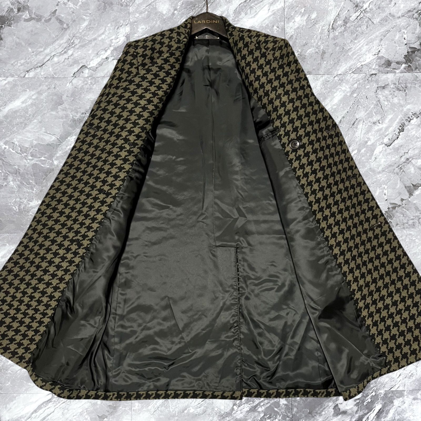 美品 22AW Paul Smith ポールスミス 千鳥柄　ウール ロングコート 美品 22AW Paul Smith ポールスミス 千鳥柄 ウール ロングコート