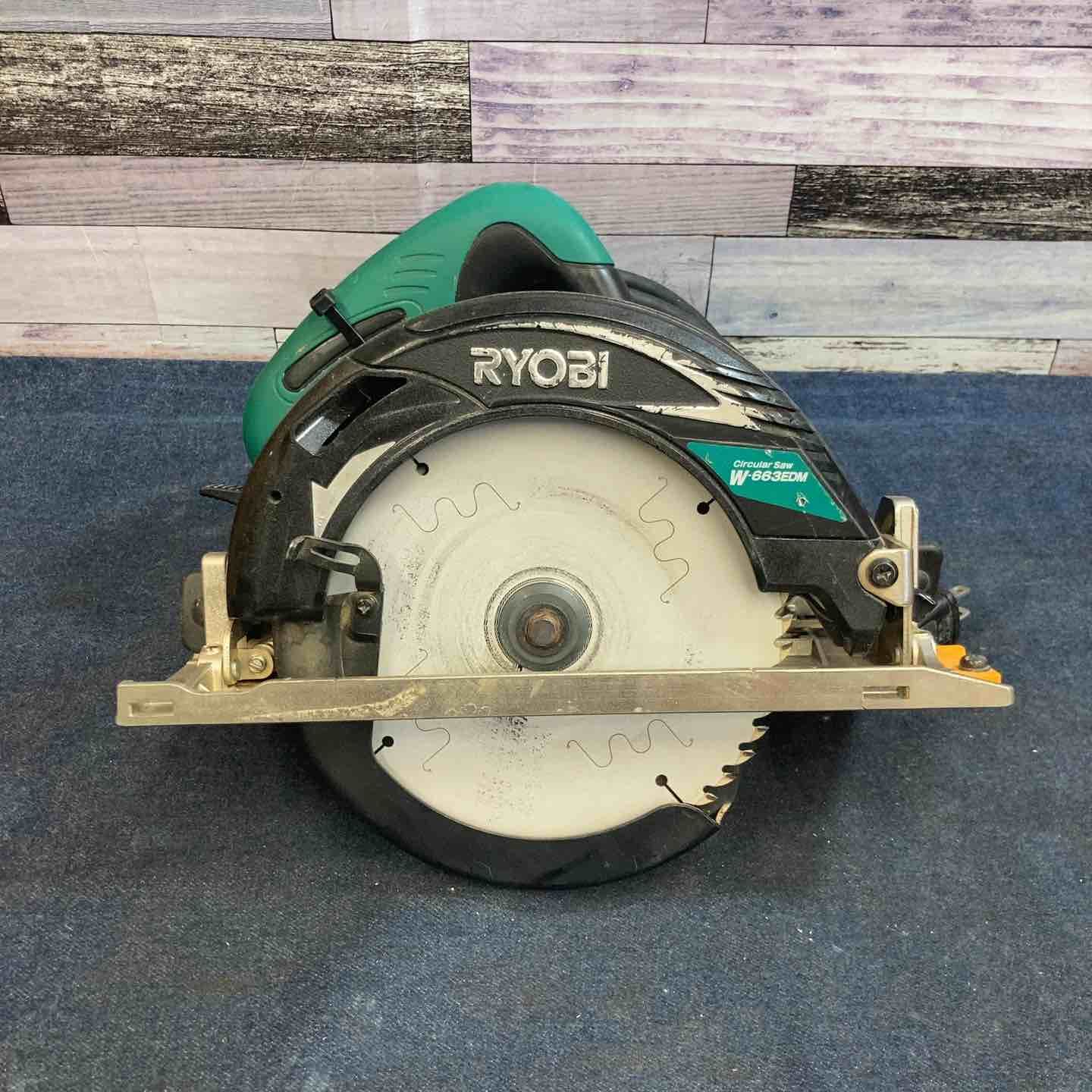 リョービ RYOBI 165mm 電子丸ノコ W-663EDM 八潮店