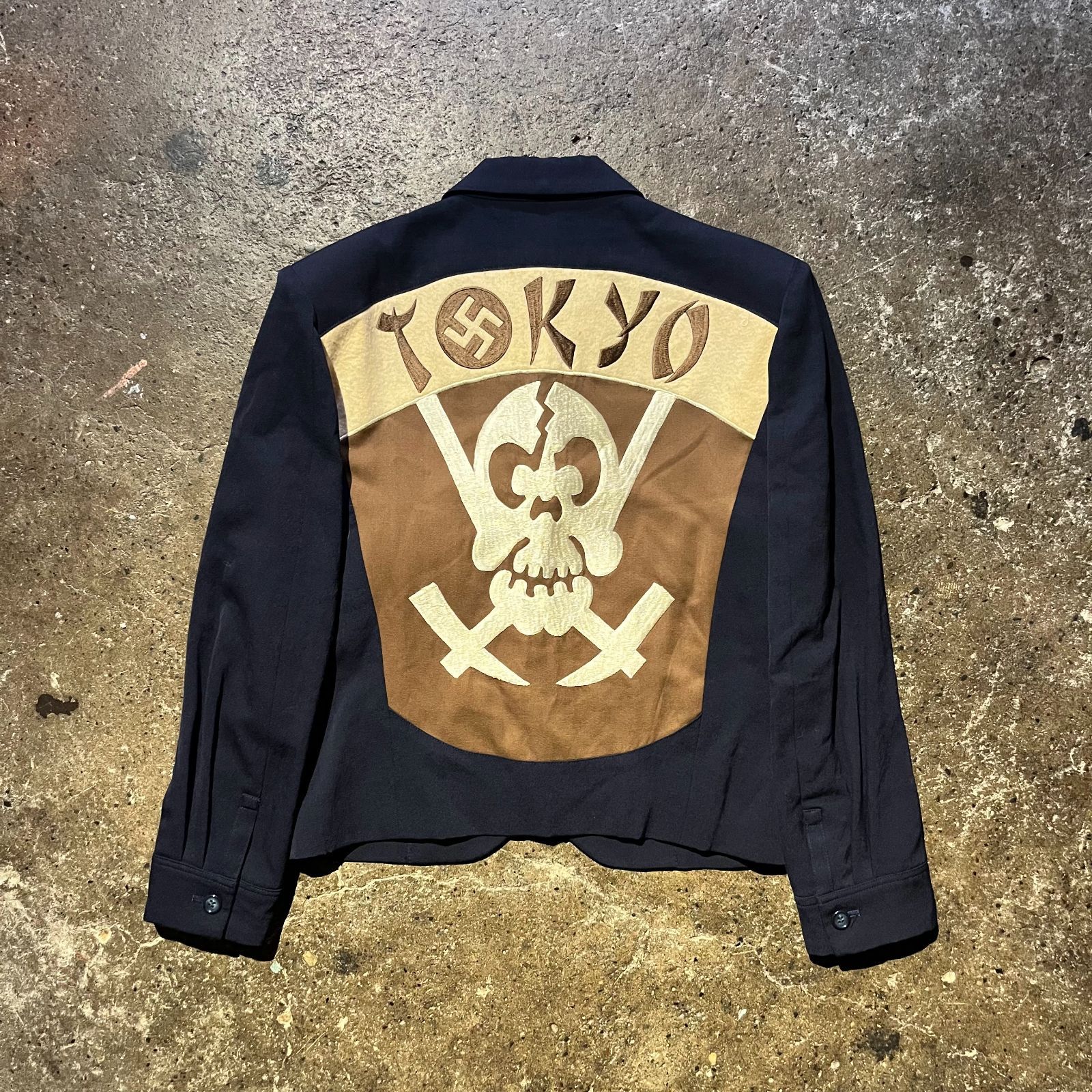 HYSTERIC GLAMOUR 80s~90s 日の丸タグ TOUR JACKET ヒステリック 