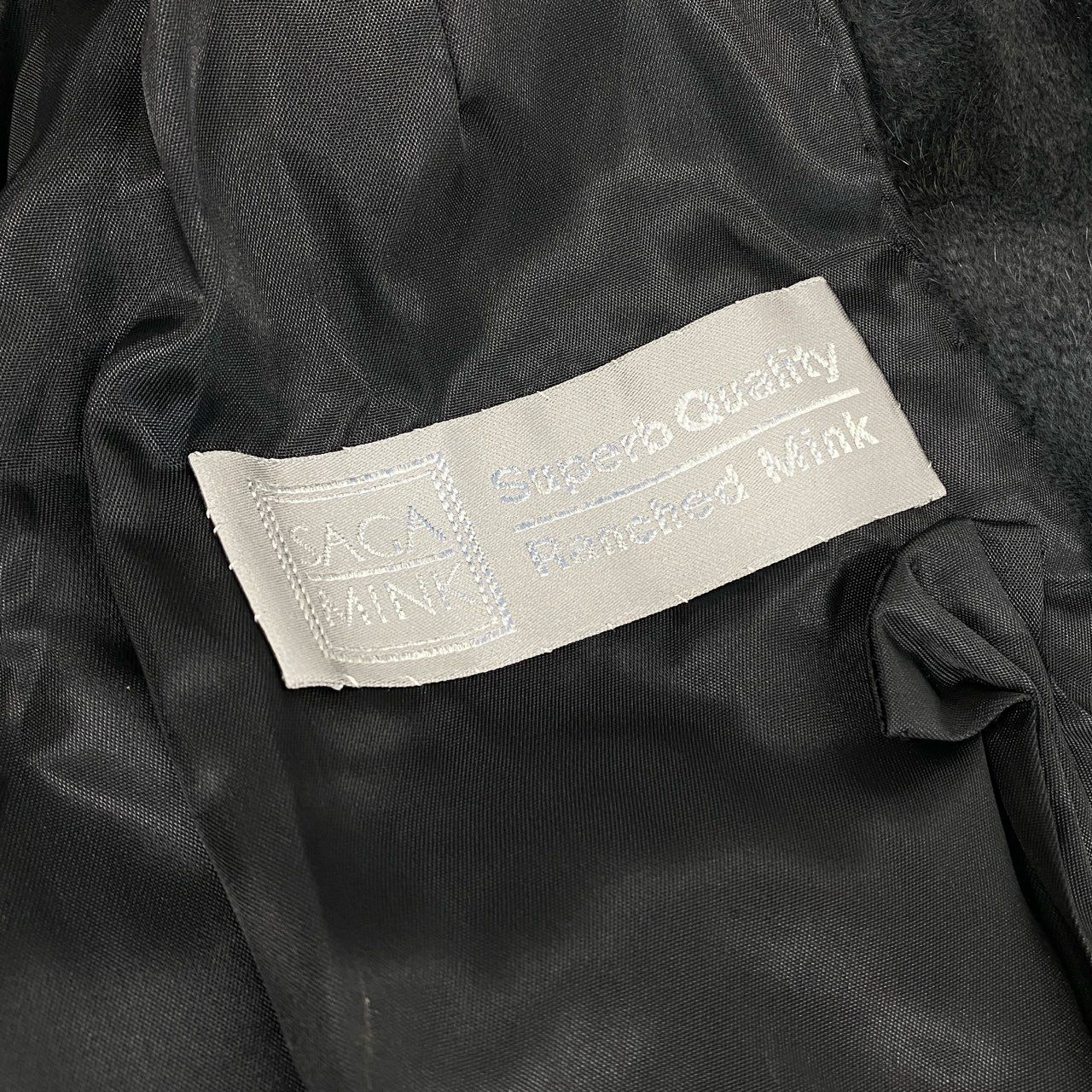 53k10 VALENTINO ヴァレンティノ SAGA MINK サガミンク 銀サガ