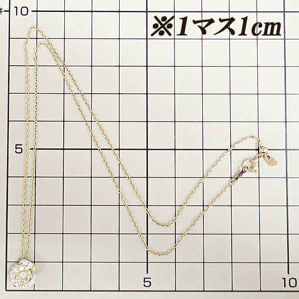 ダイヤモンド ネックレス K 18イエローゴールド 薔薇 ローズ 花 フラワー 植物 ボタニカル 宝正 903378