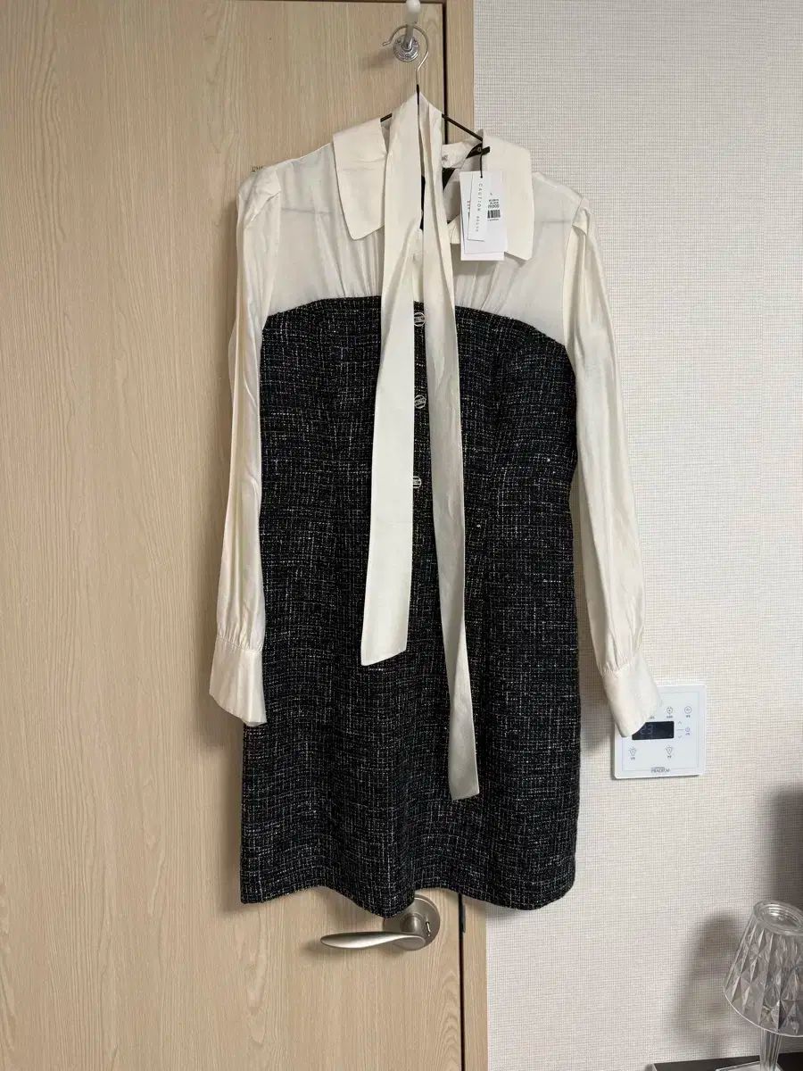 ROEM ツイード ONE PIECE M