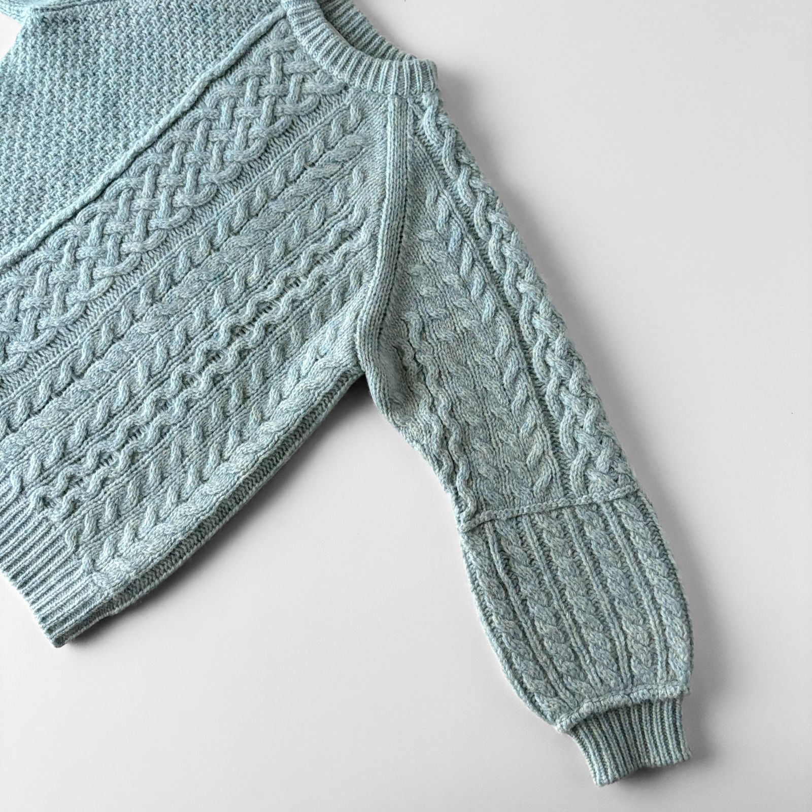極美品 / THE SHINZONE ザ シンゾーン / LINK CABLE KNIT ウール100