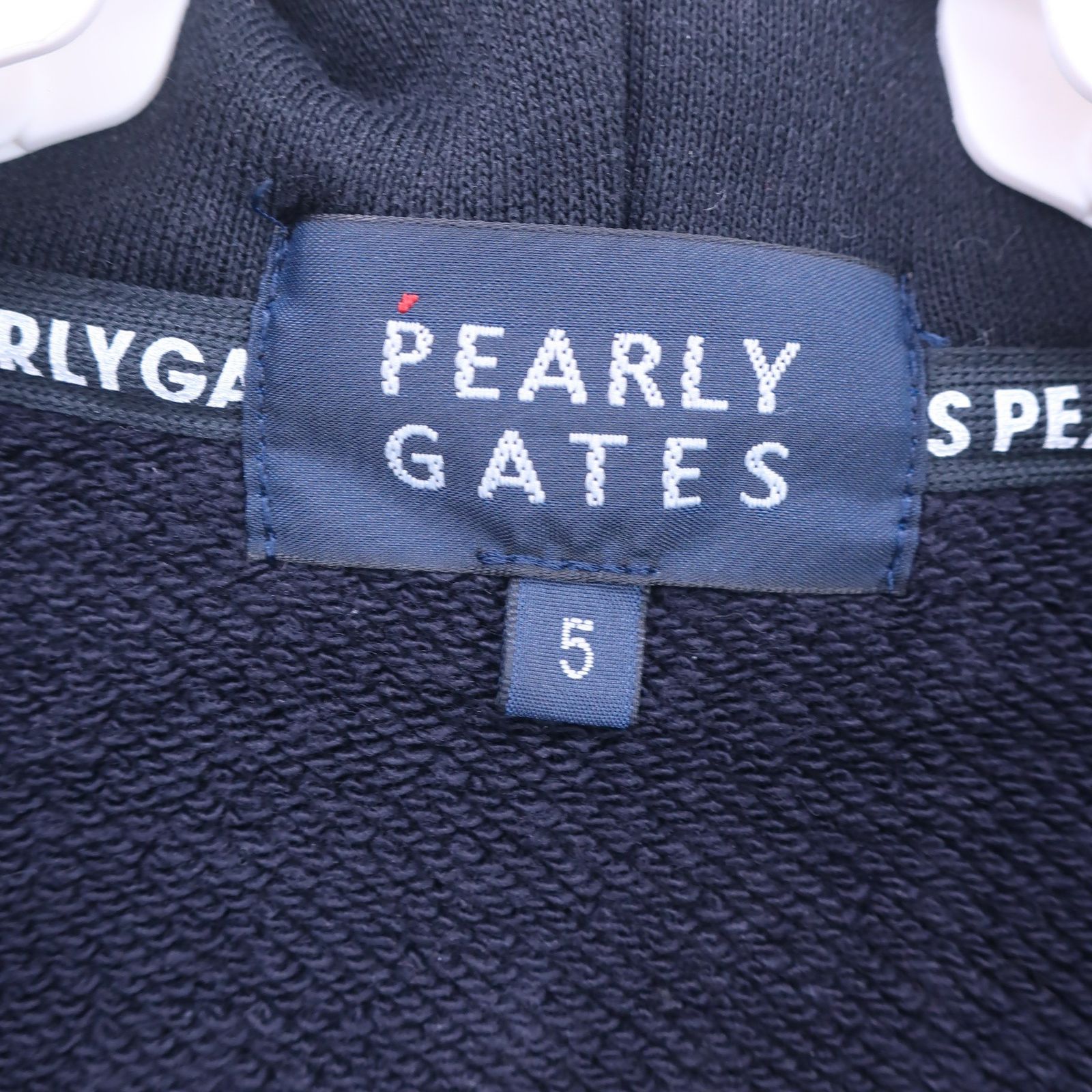 PEARLY GATES パーリーゲイツ パーカー ネイビー DISNEY 100周年 プーさん メンズ 5 053 3262005 ゴルフウェア 2510 1024