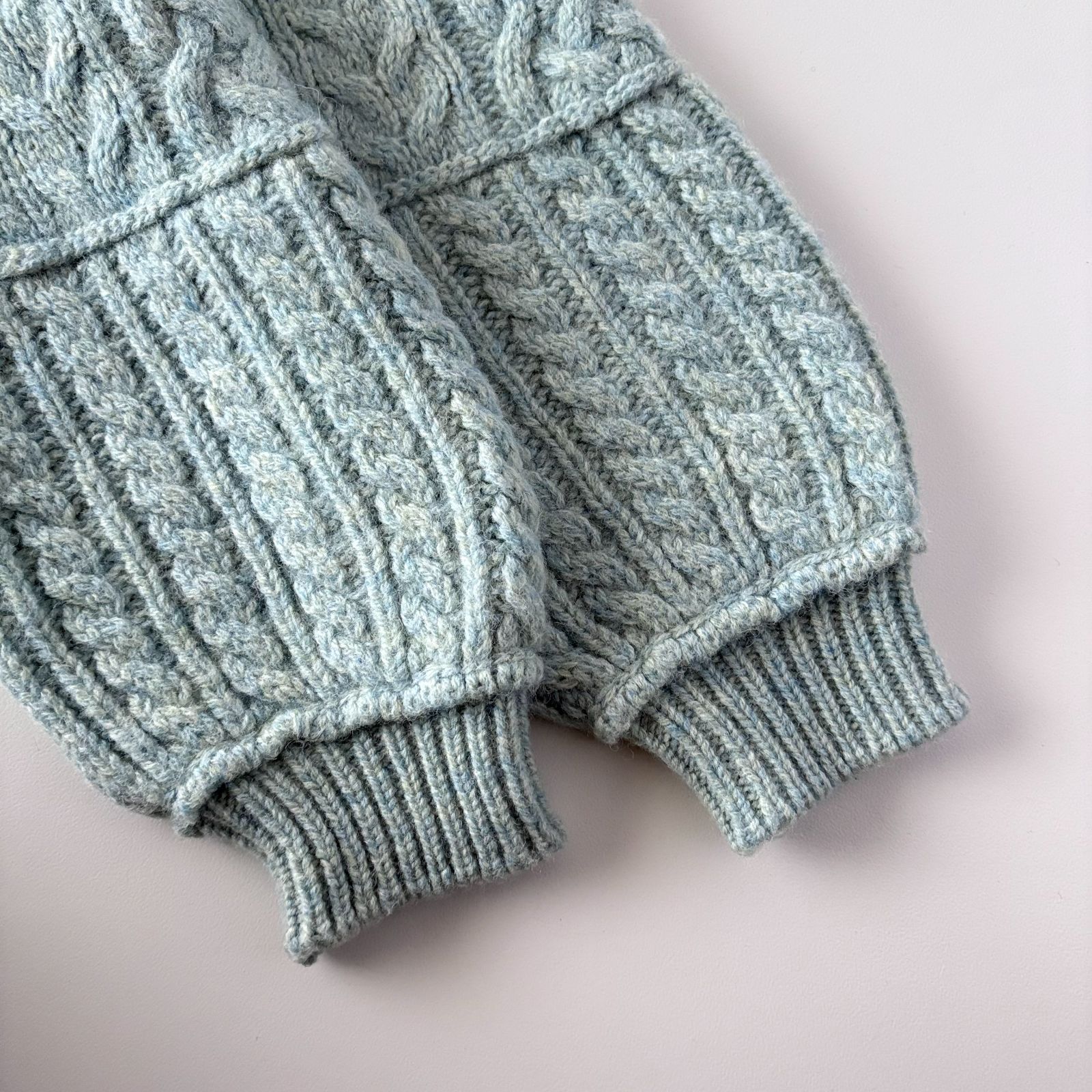 極美品 / THE SHINZONE ザ シンゾーン / LINK CABLE KNIT ウール100