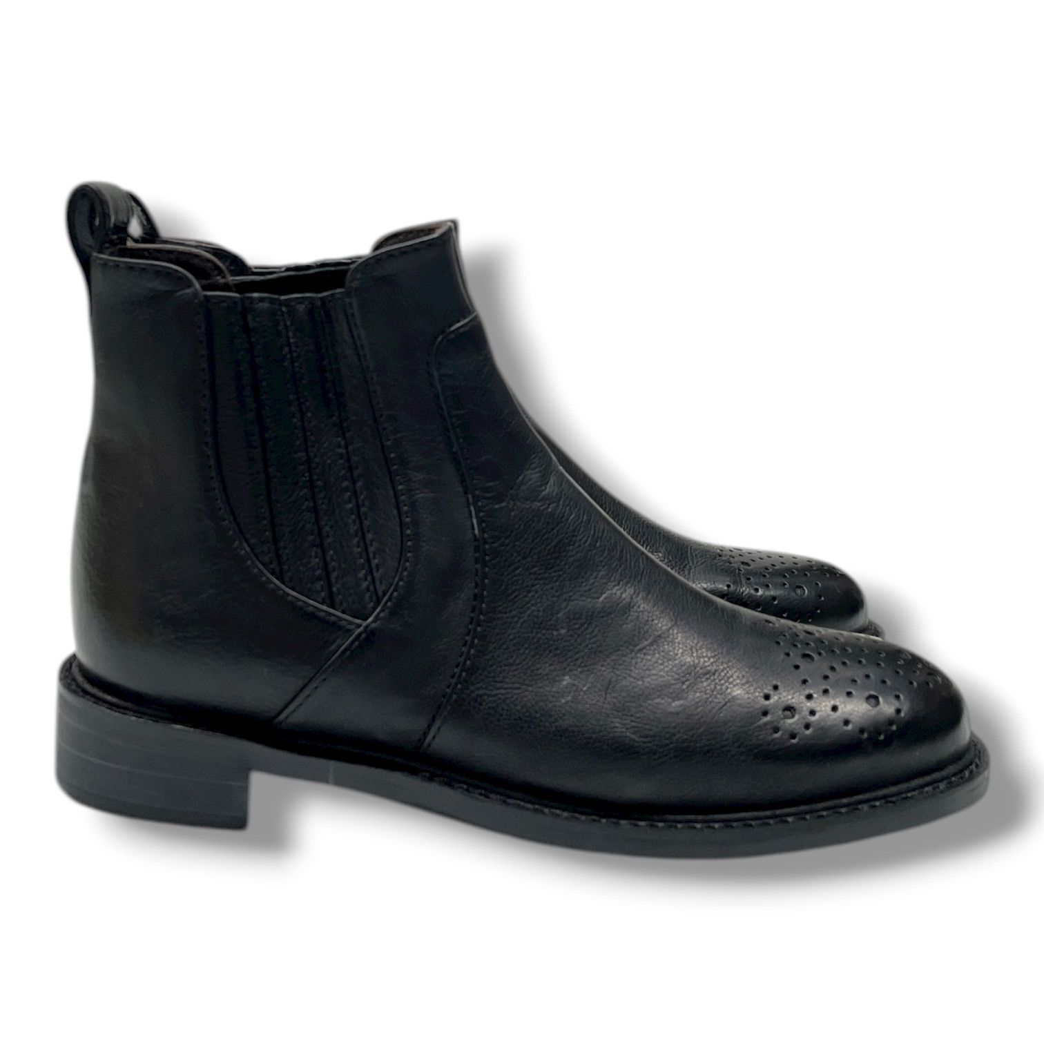 レザーブーツ ブーティ