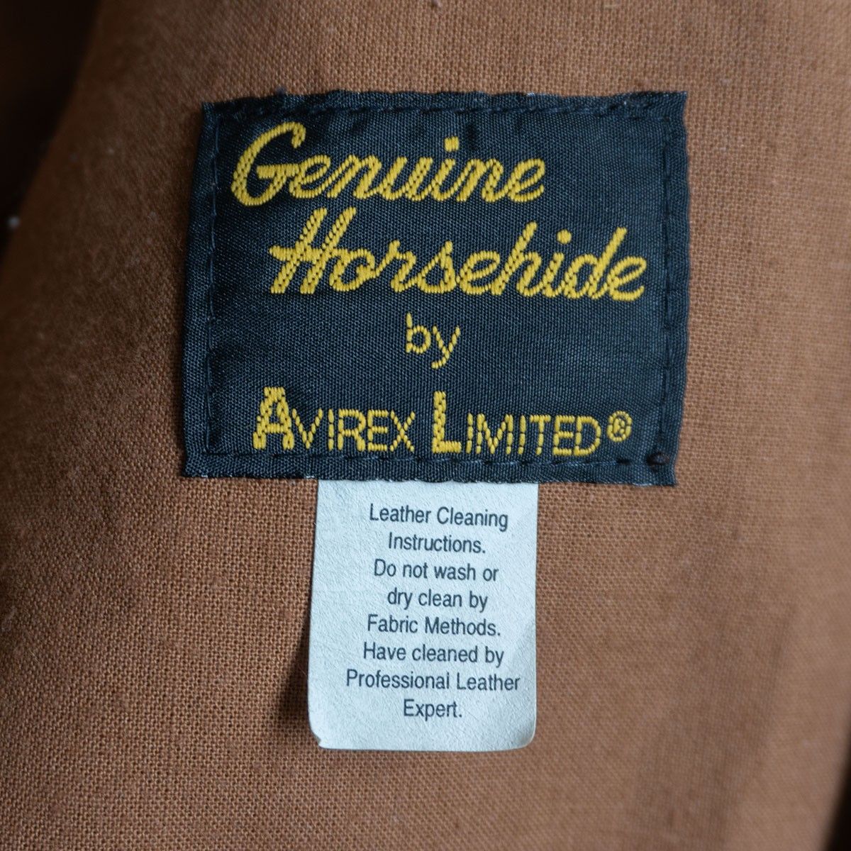 ホースハイド フライトジャケット