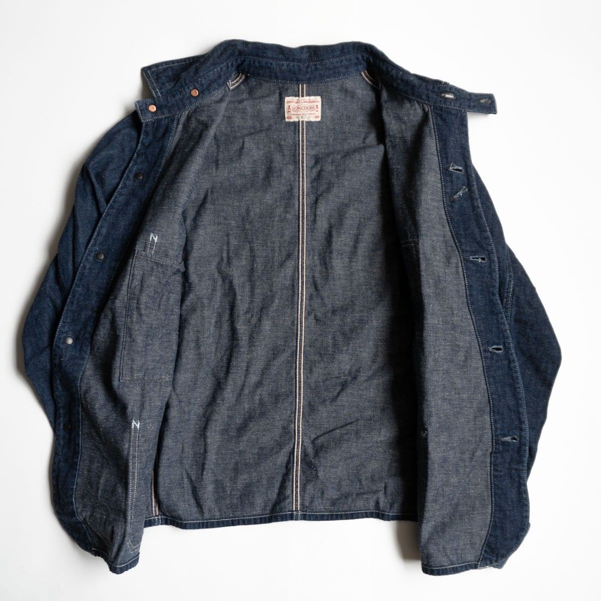 BONCOURA カバーオール デニム Coverall Denim 40 BONCOURA（ボンクラ） カバーオール デニム | KURA