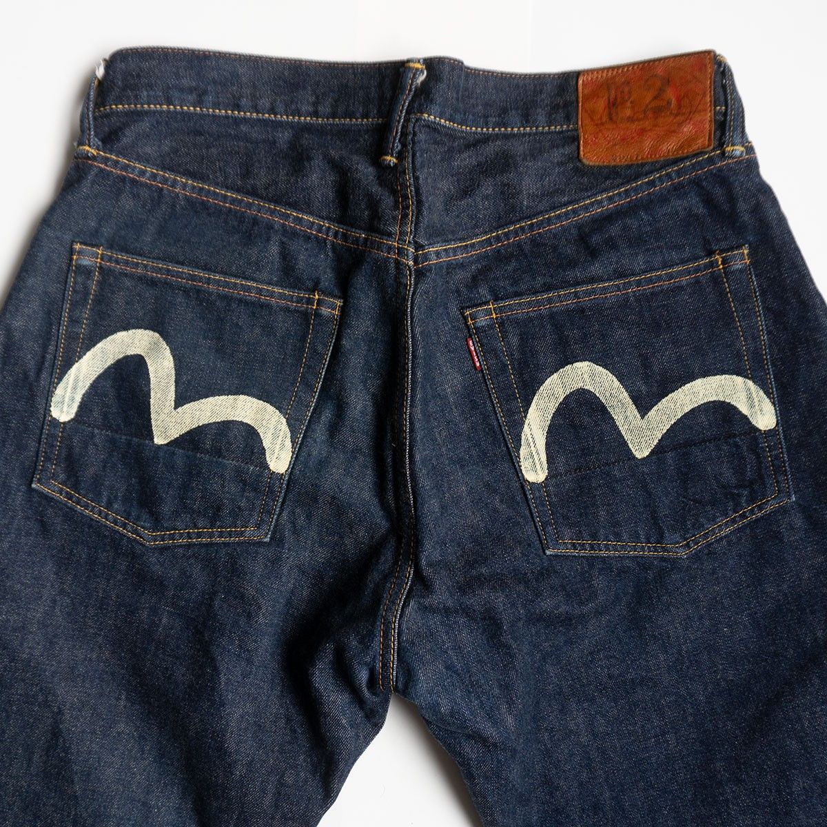メンズ 【雰囲気抜群/濃紺】EVISU 【LOT.2001 デニムパンツ】34×35