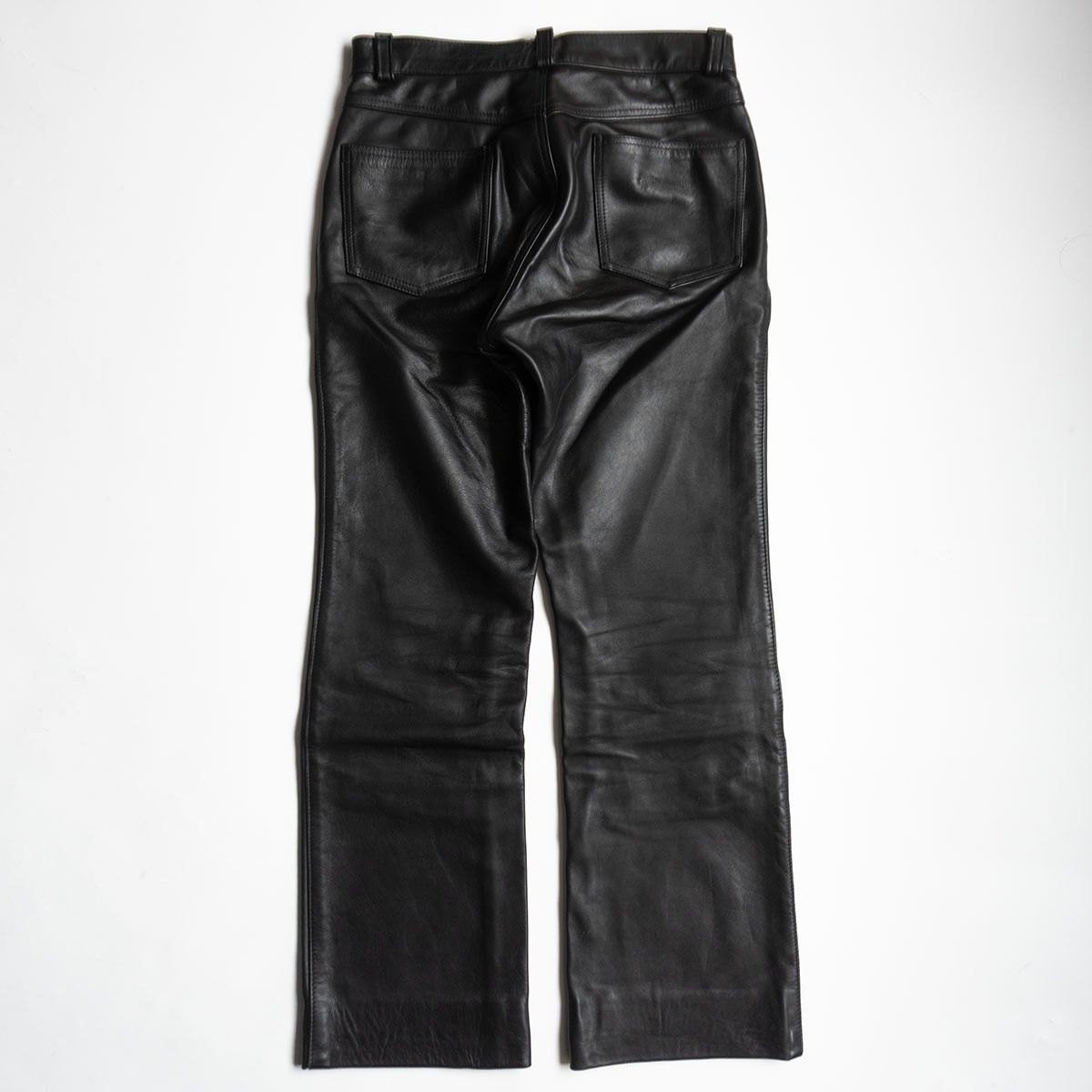 美品】SCHOTT【レザーパンツ】32 ブラック USA製 SCHOTT 25110167