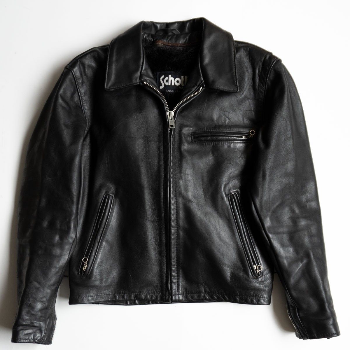 Schott バーガンディ レザージャケット 38 Schott バーガンディ レザージャケット 38 Schott バーガンディ レザー