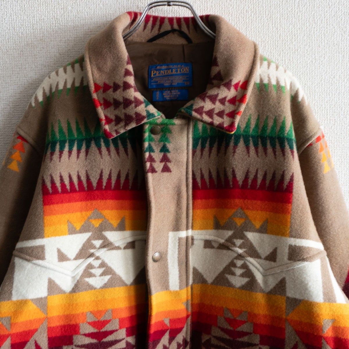 チーフジョセフ柄 ウール