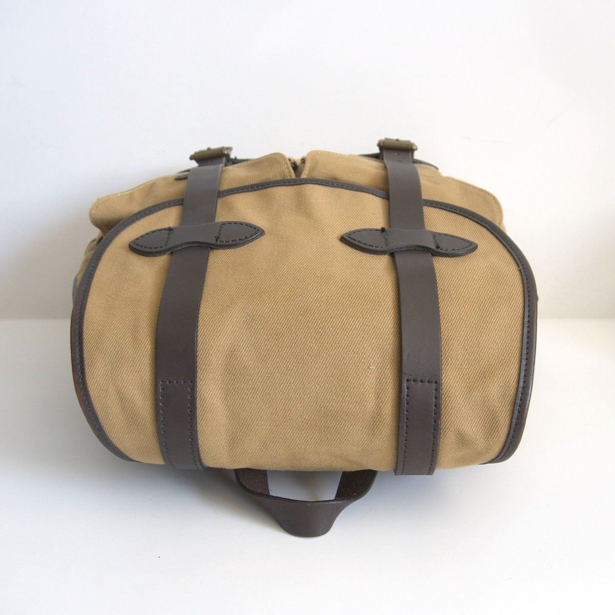 美品】FILSON【Rucksack リュック】タン コットンツイル×レザー 