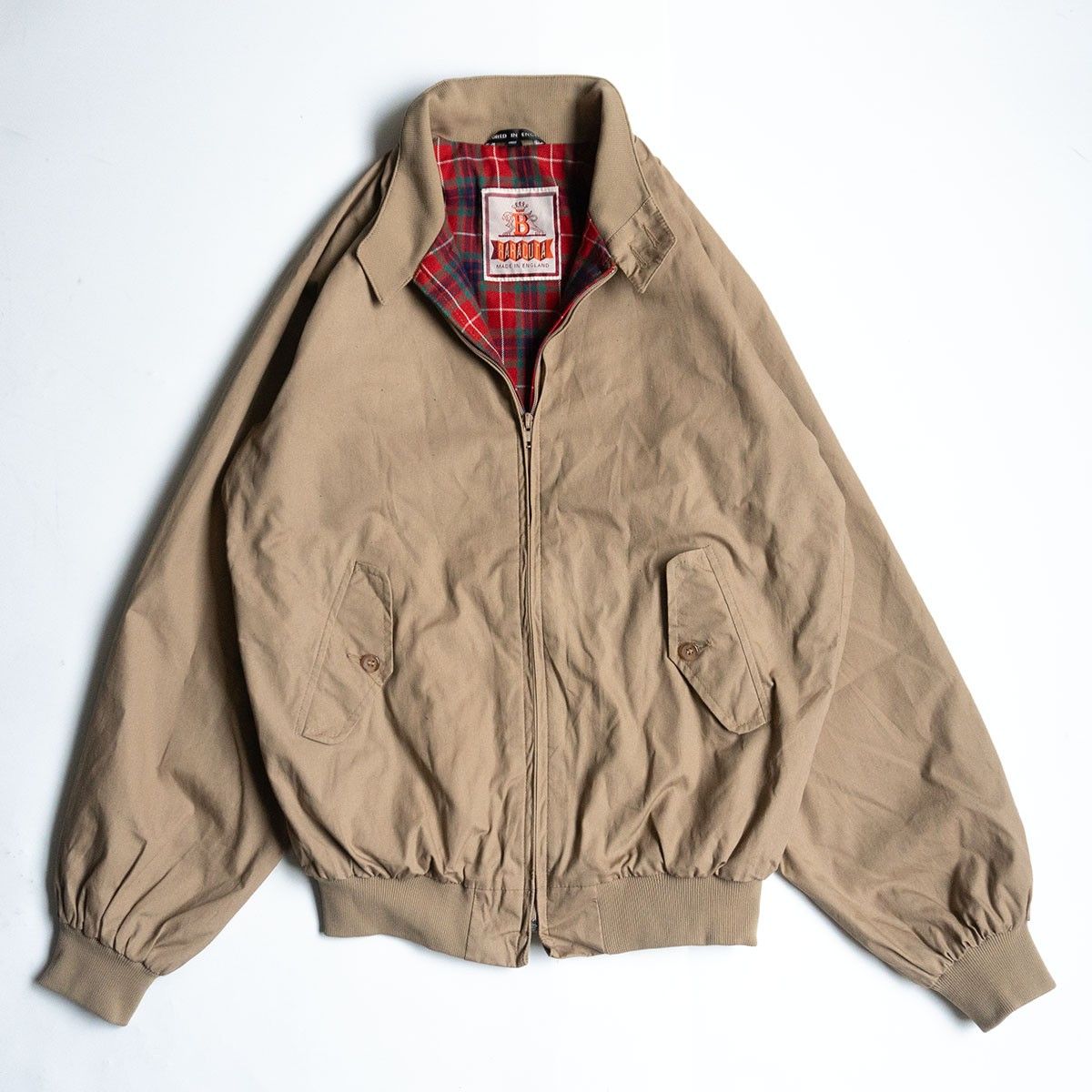 BARACUTA G9 スウィングトップ ハリントンジャケット 38 バラクータ タン イングランド製 25110189