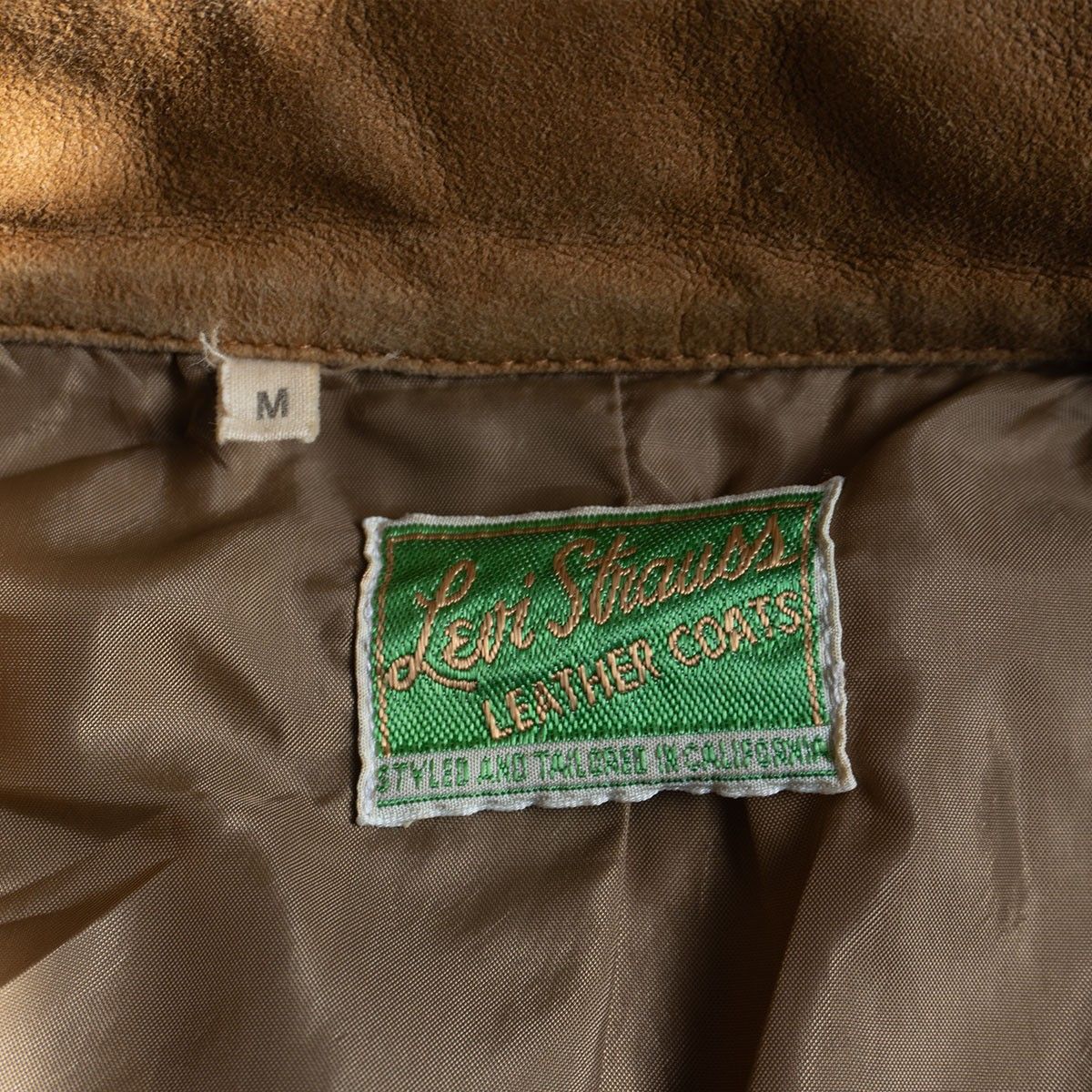 雰囲気抜群】 LEVI'S VINTAGE CLOTHING【1930s Menlo leather jacket