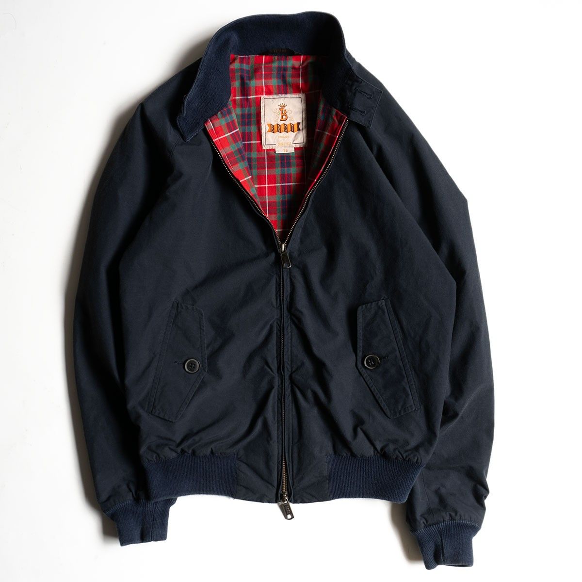 定番 BARACUTA G9 スウィングトップ ハリントンジャケット 36 ネイビー バラクータ イングランド製 25110252