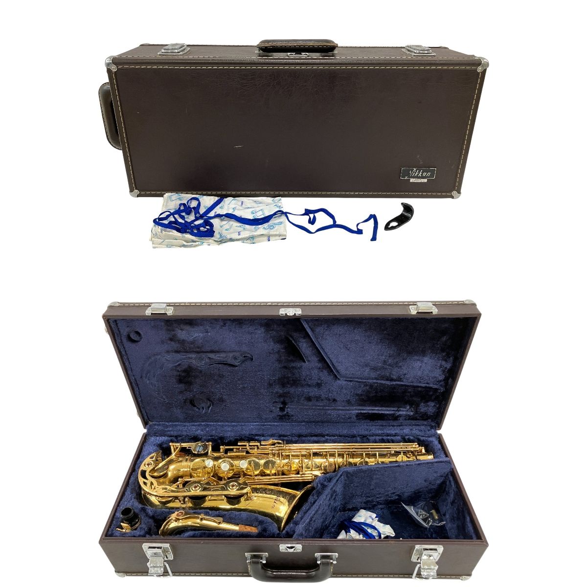 Nikkan YAS-62 アルトサックス ニッカン ハードケース付き 楽器 中古
