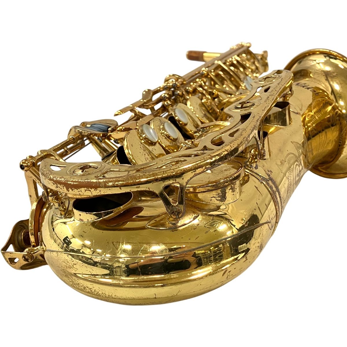 サックス　ジャンク　ニッカン　NIKKAN Nikkan YAS-62 アルトサックス ニッカン ハードケース付き 楽器 中古