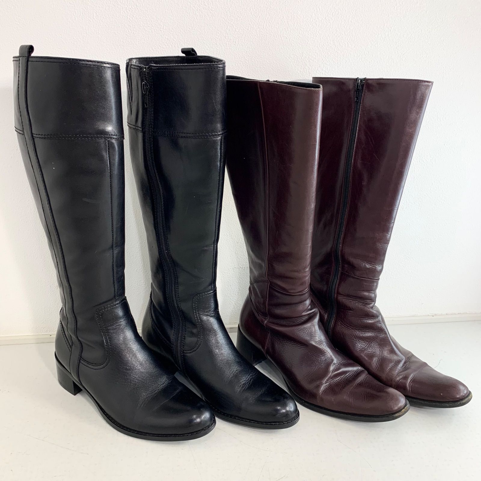 Marie club 本革ロングブーツ nebulonie ロングブーツ