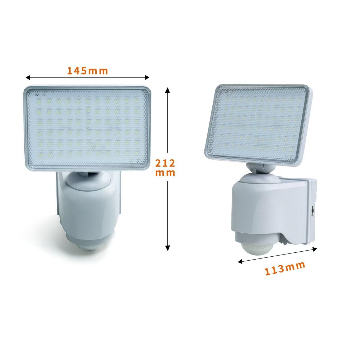 威嚇防犯 センサー点灯