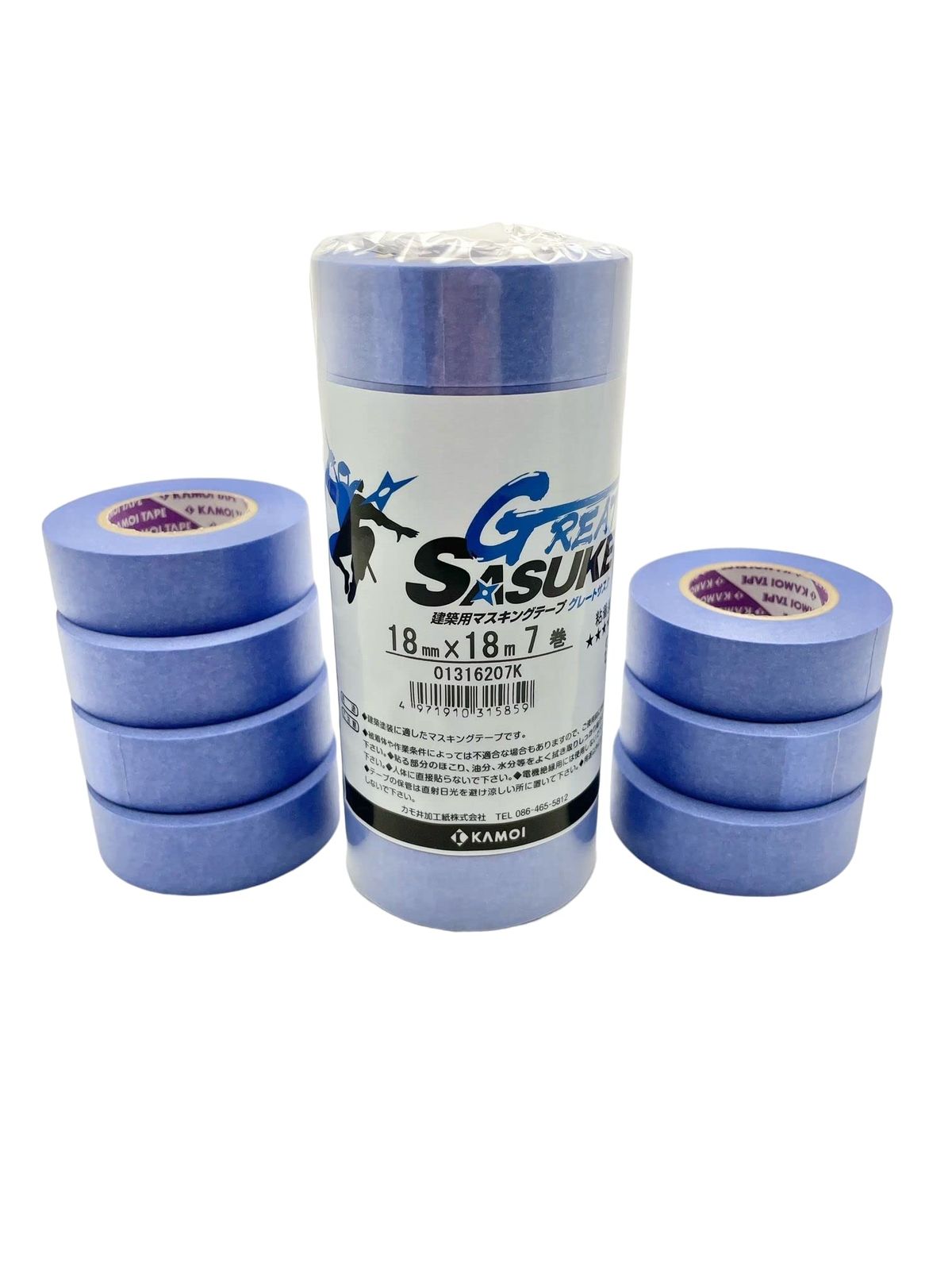 新品 カモ井加工紙 GREAT SASUKE グレートサスケ 建築用マスキング