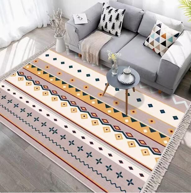 ラグ カーペット ラグマット 140 200 cm ベッドルーム用絨毯 玄関マット 滑り止め付