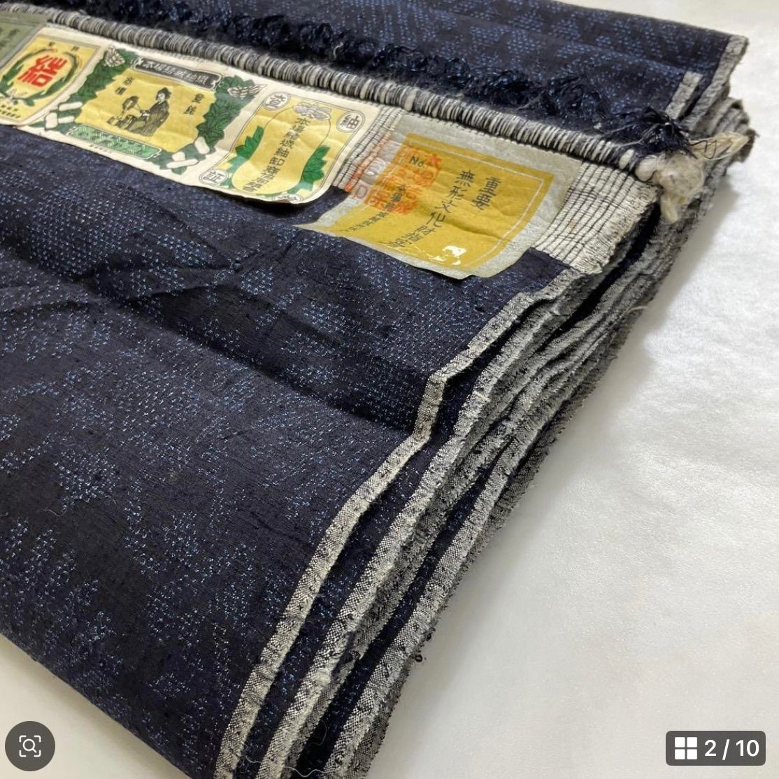 kimono one kimonoarisa 厳選 本場結城紬 反物 正絹 証紙付き 12 m 13 cm