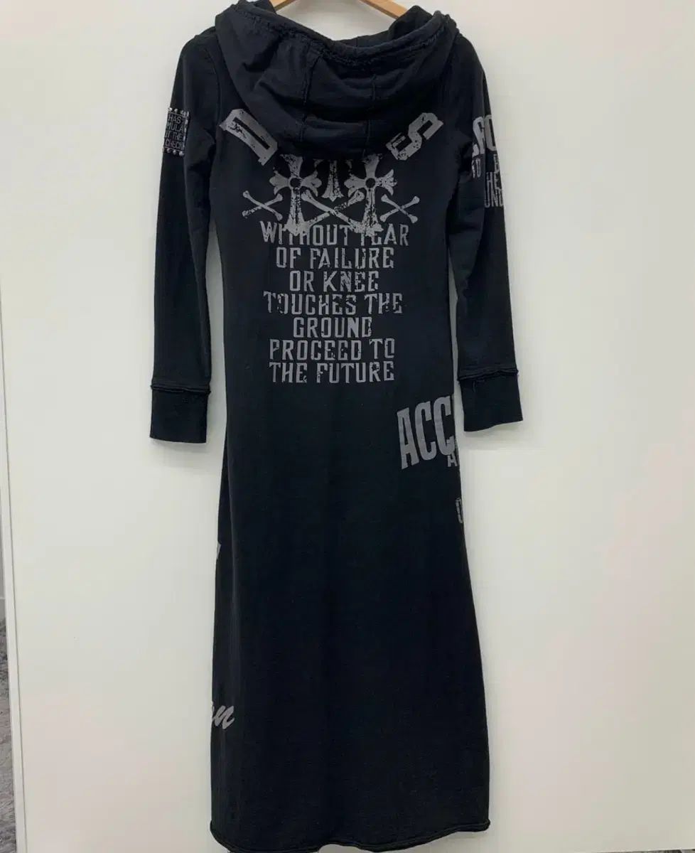 ゴーストオブハレム フード ONE PIECE ブラック ゴーハル パンク ゴス