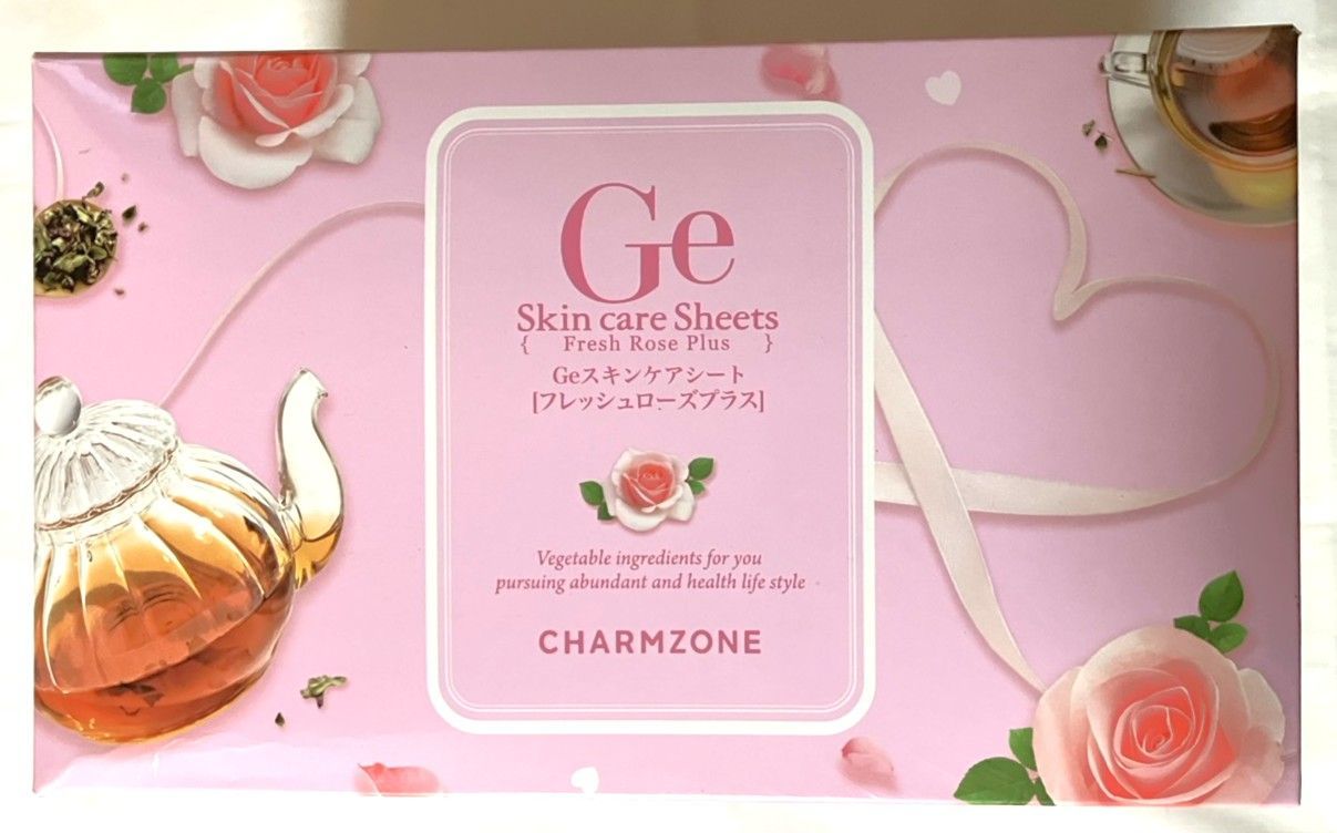 新品・未開封品 チャームゾーン Geスキンケアシート フレッシュローズ