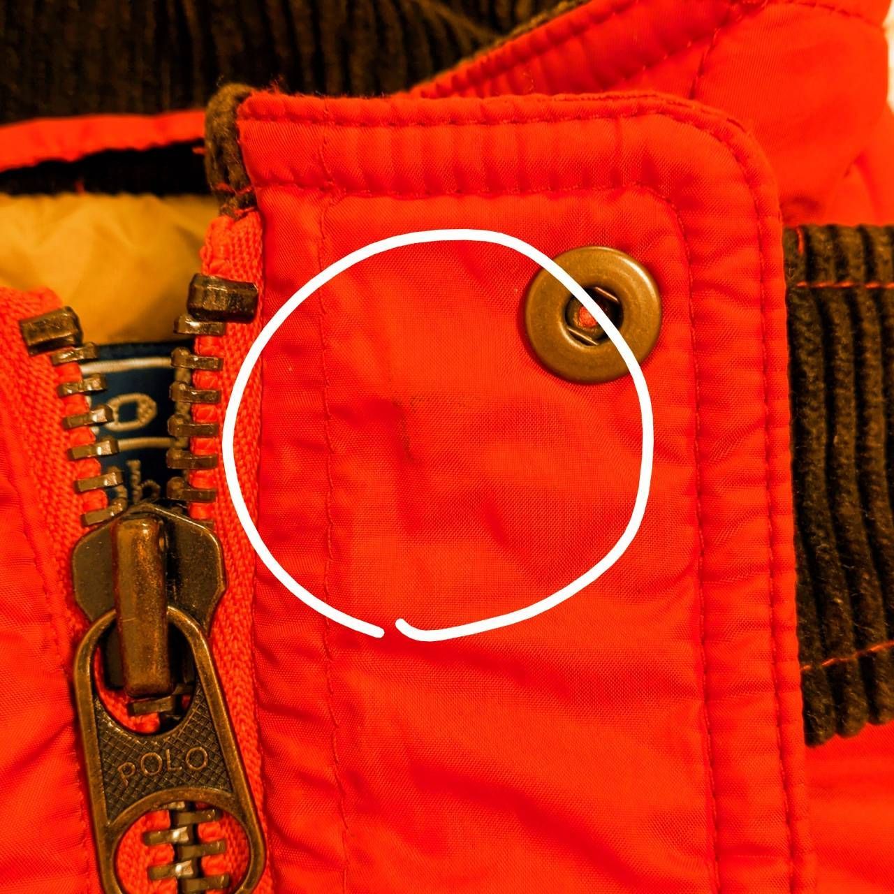 ポロラルフローレン ベスト ヴィンテージ オレンジ やや傷汚れあり MERCADOAVALIA_COM_BR