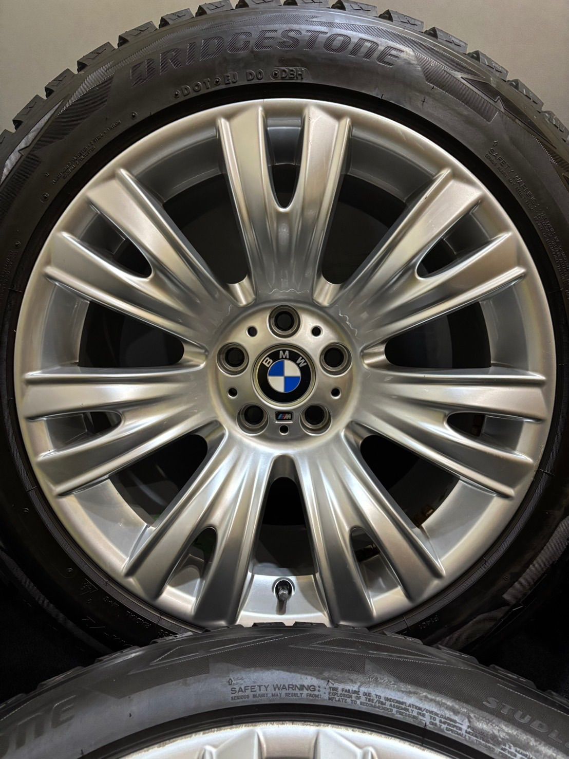 265 50 R 19 DM V 2 18年製 BMW X 5 19インチ 9 J 10 37 20 120 H スタッドレス 4本 1 K 602