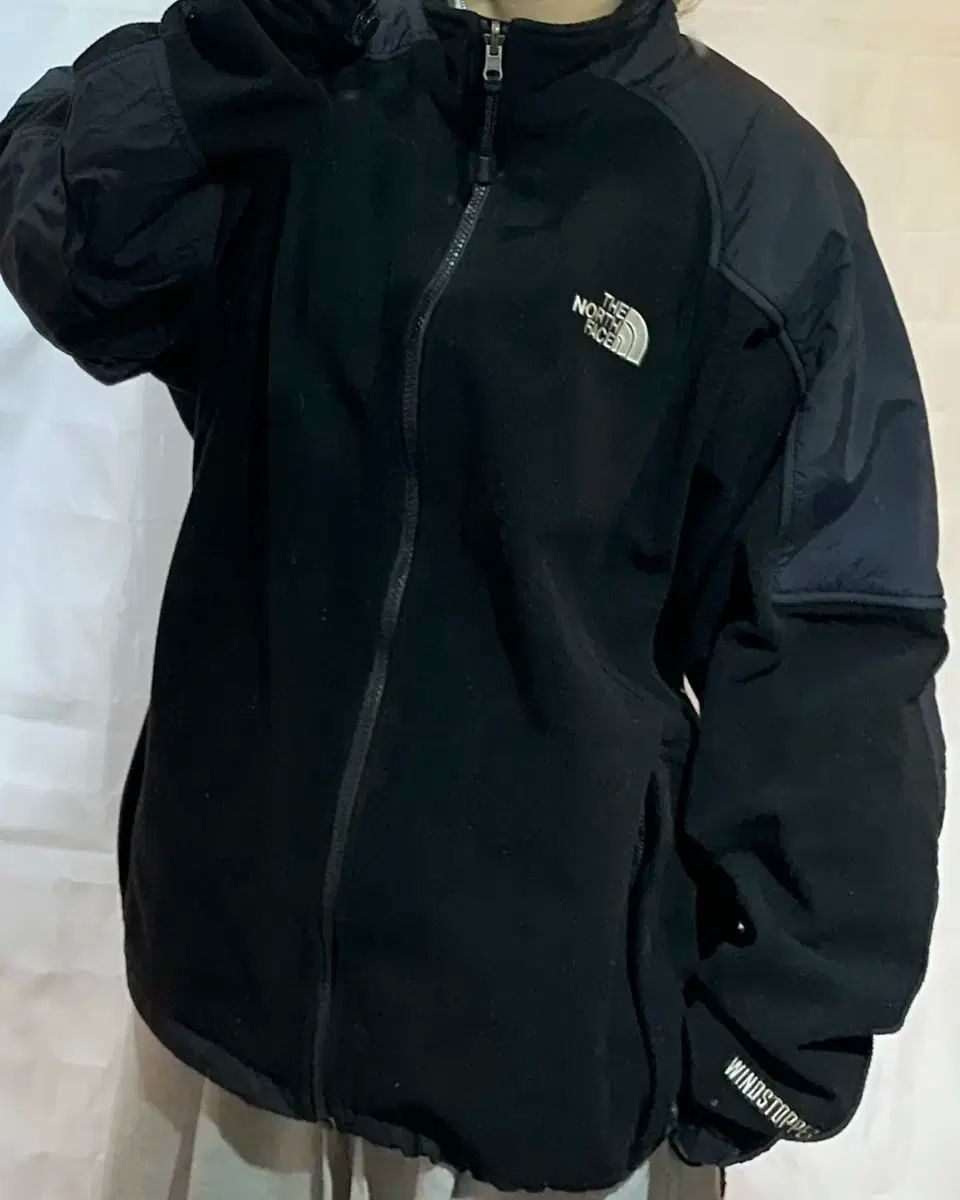 ザノースフェイス ウィンドストッパー ブラック フリース