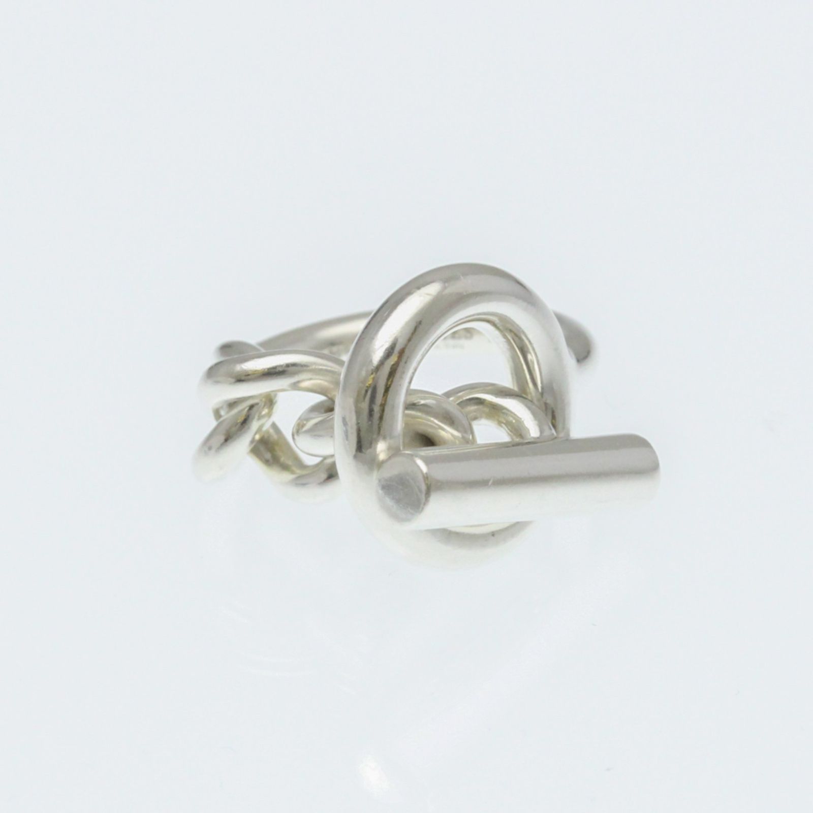 エルメス Hermes クロワゼット リング シルバー925 ファッション 無し バンドリング シルバー