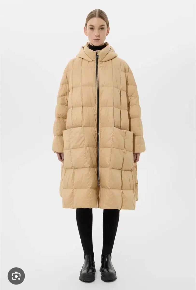 イェンキィイェンキィ ピラミッド グース ダウンジャケット ロング丈 xs