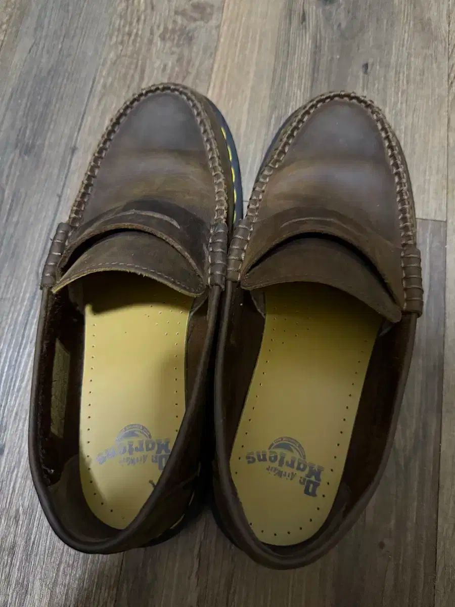 ドクターマーチン フェントン ダーク ブラウン Hot Sauce Crazy Ver. ホール