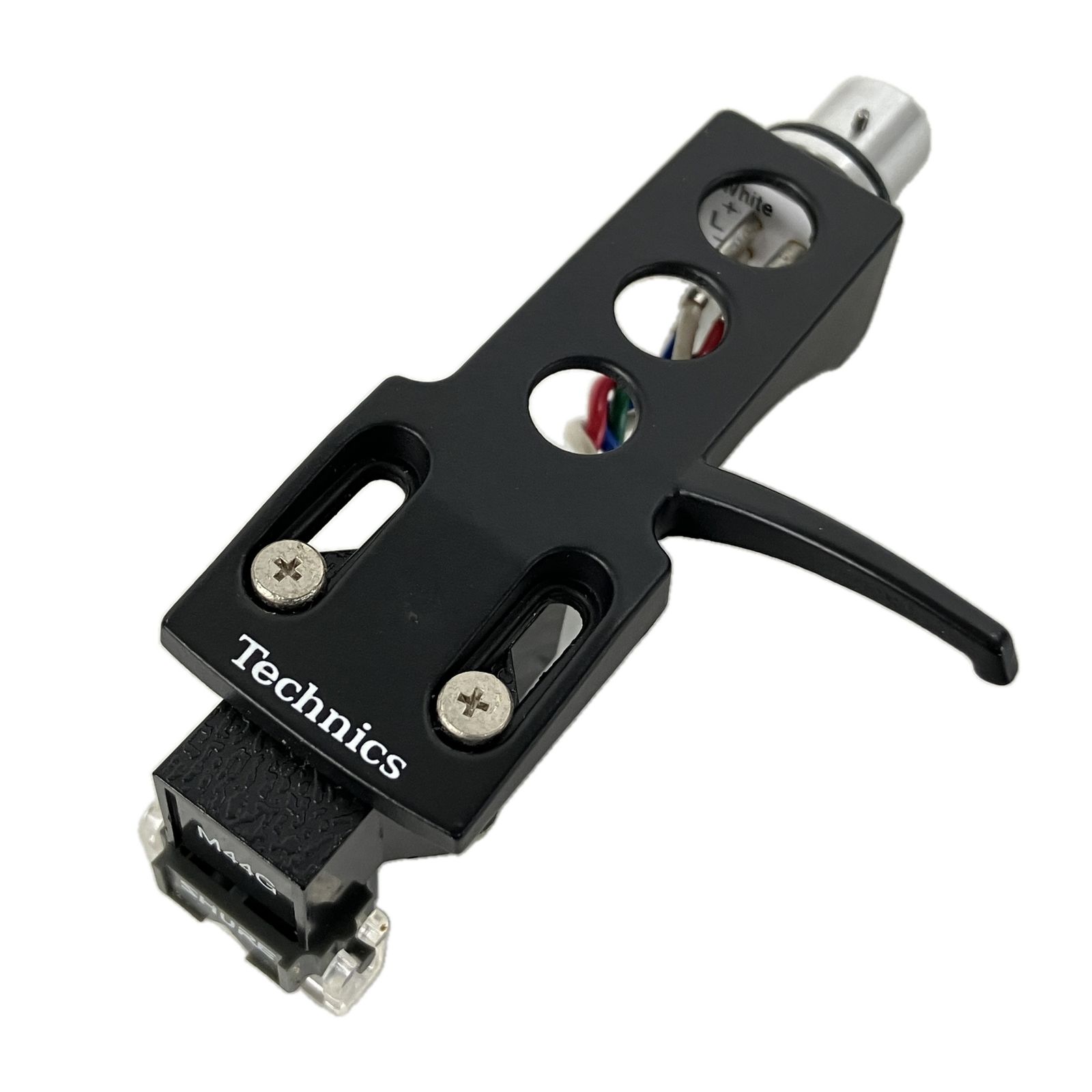 SHURE M44G カートリッジ Technics シェル付き 音響機材 中古