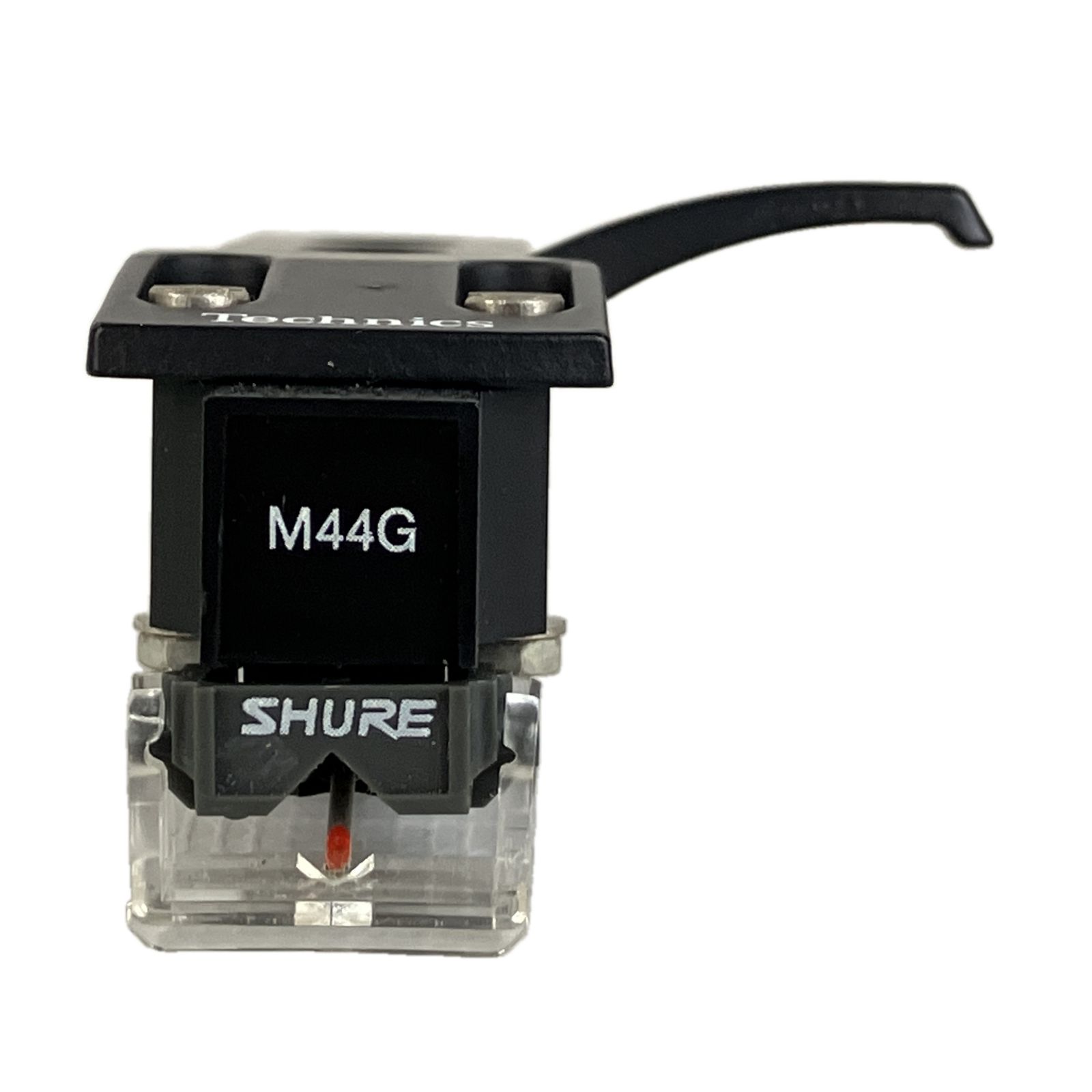SHURE M44G カートリッジ Technics シェル付き 音響機材 中古
