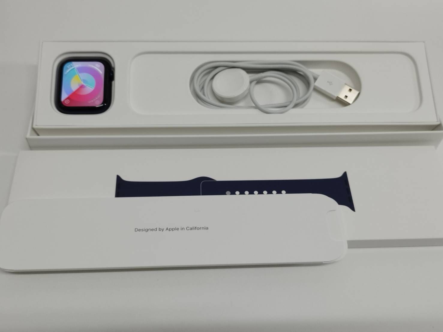 Apple Watch Series 6 GPS 44mm A2292 ブルー M00J3J A 4