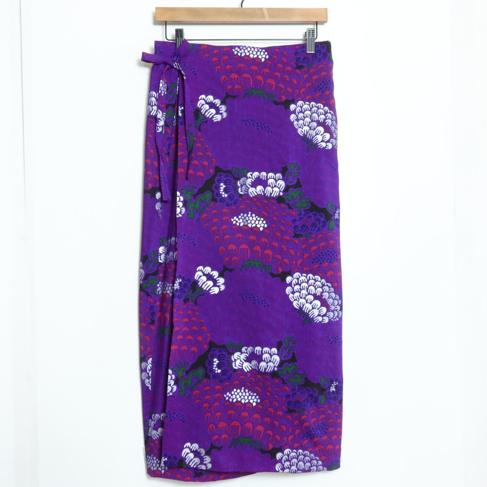 極美品】SOUSOU ソウソウ☆モスリン こしき けんらん 夜紫 サイズL