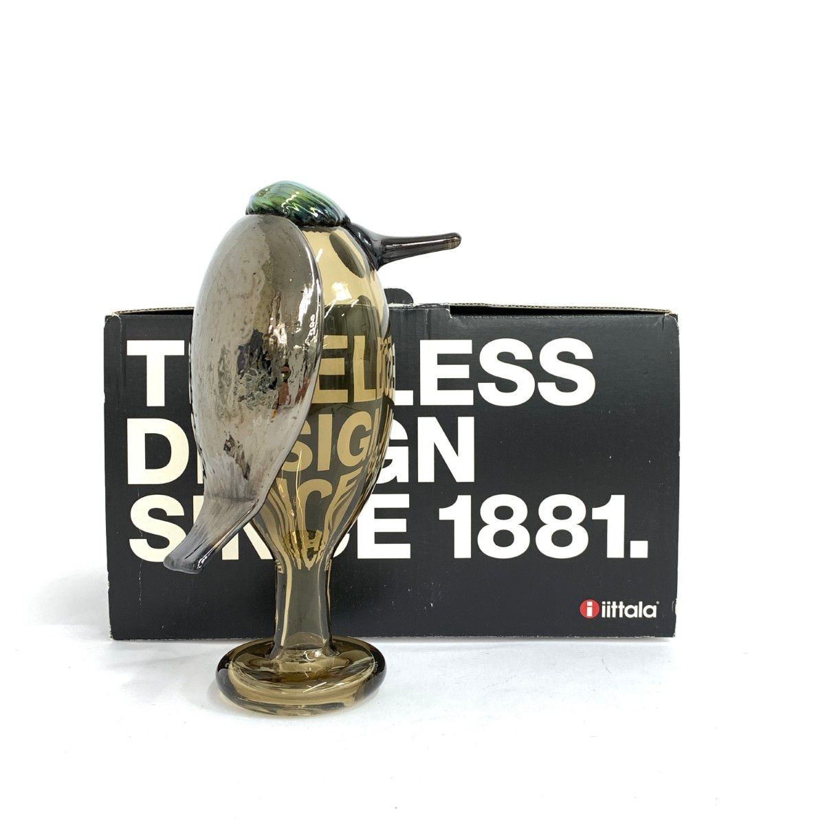 iittala イッタラ バードバイトイッカ/ウェイター サンド ブラウン