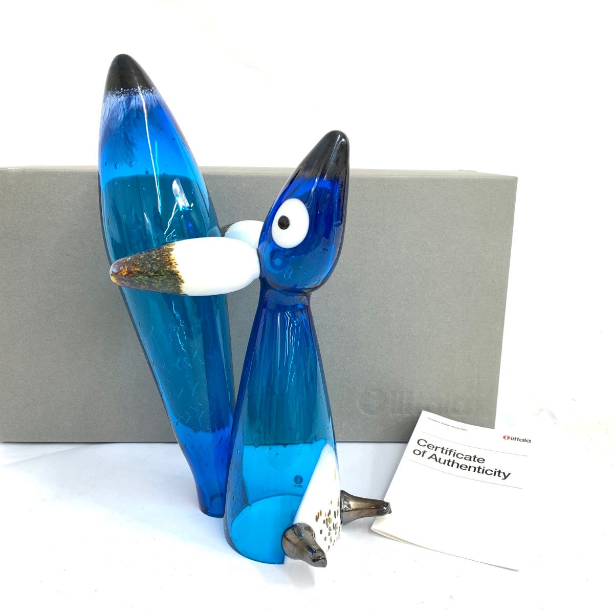 iittala イッタラ ヴルペス ポーラーフォックス NO 362 1000 ブルー ユニセックス