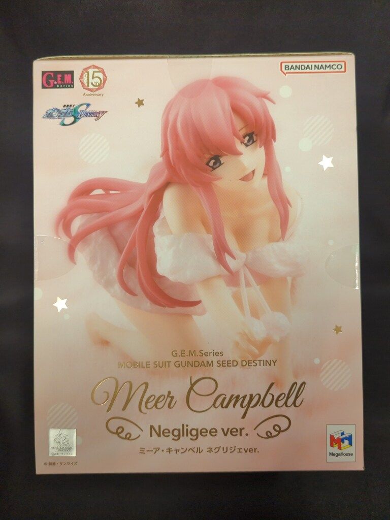 MEGAHOUSE G.E.M. 機動戦士ガンダムSEED DESTINY ミーア・キャンベル ネグリジェver. PVC
